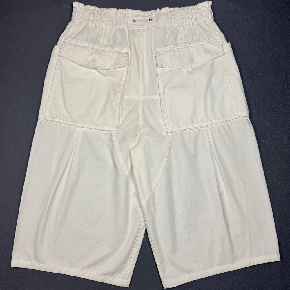 We The Free Costa Pull-On Harem Pants Women XL White Cargo Baggy Utility Chic - Picture 3 of 14